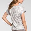 St. John Collection Confetti Print Tee in Gray (fresco celedon multi) - Lyst