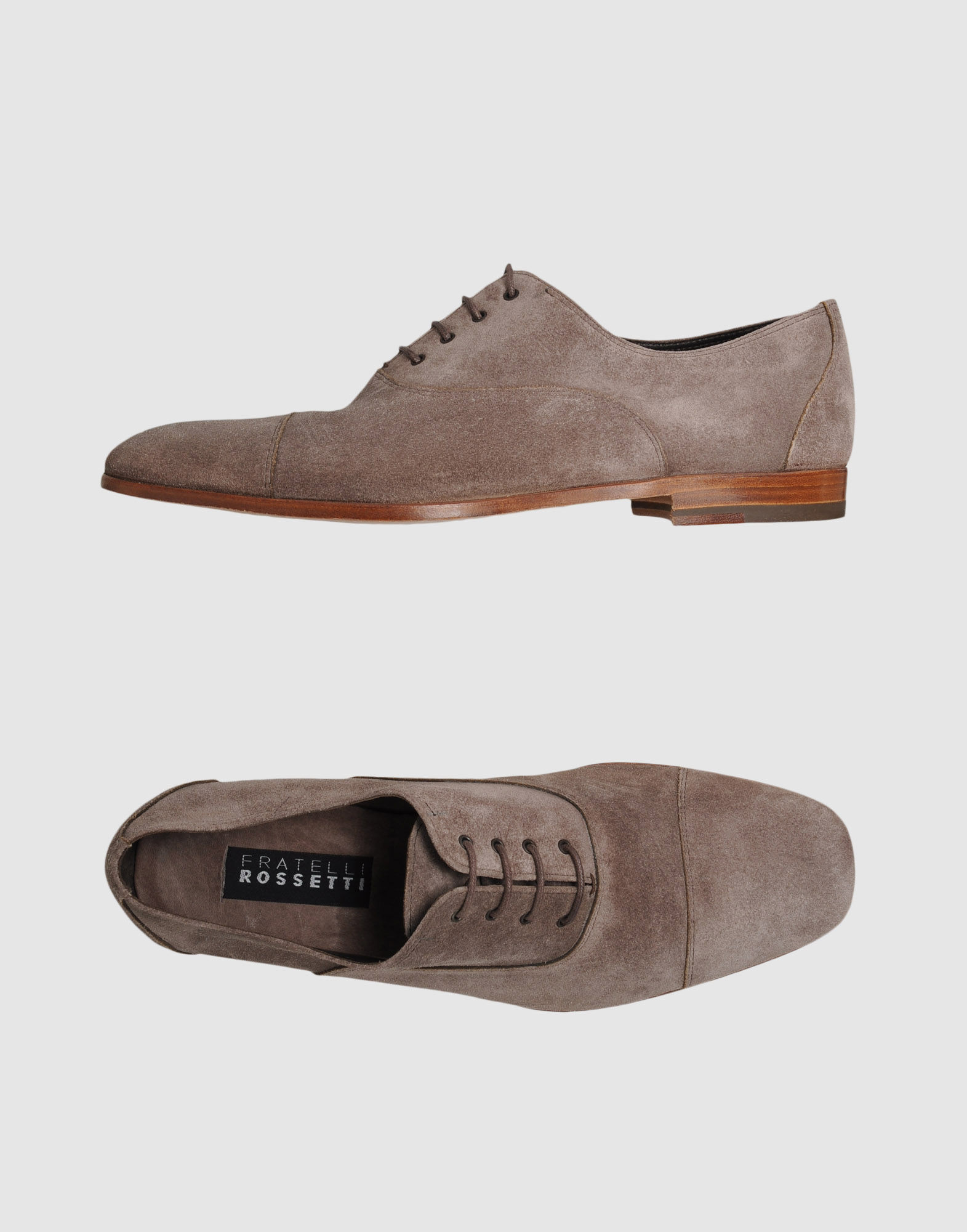 Fratelli Rossetti Laced Shoes in Gray for Men (grey) | Lyst