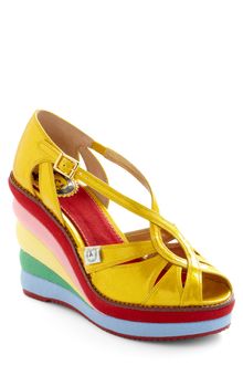 ModCloth At Rainbows End Wedge - Lyst