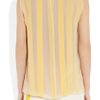 3.1 Phillip Lim Ribbon Embellished Silk Chiffon Top in Beige (cream) - Lyst