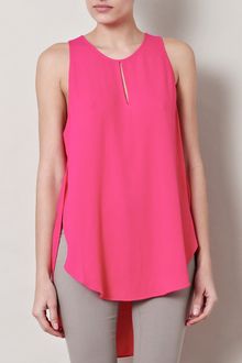 3.1 Phillip Lim Long Crepe Tank Top - Lyst