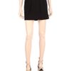 Balenciaga Crepe Pleat Front Skirt in Black - Lyst