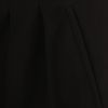 Balenciaga Crepe Pleat Front Skirt in Black - Lyst