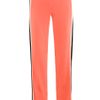 Balenciaga Fluid Crepe Stripe Trousers in Pink (coral) - Lyst