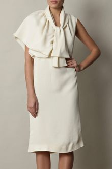 Balenciaga Silk Blend Asymmetric Dress - Lyst