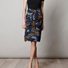 Burberry Prorsum Africanprint Dress in Black - Lyst