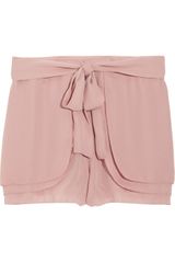By Malene Birger Addina Belted Georgette Shorts
