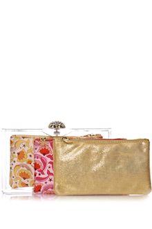 Charlotte Olympia Pandora Perspex Clutch Bag - Lyst