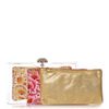 Charlotte Olympia Pandora Perspex Clutch Bag in Gold - Lyst