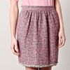D&g Tweed Pleatfront Skirt in Purple (multi) - Lyst