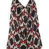 Diane Von Furstenberg Anissa Top in Multicolor (black) - Lyst