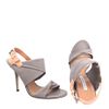 Diane Von Furstenberg Sinead High Heels in Gray (grey) - Lyst
