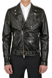 DSquared2 Biker Leather Jacket - Lyst