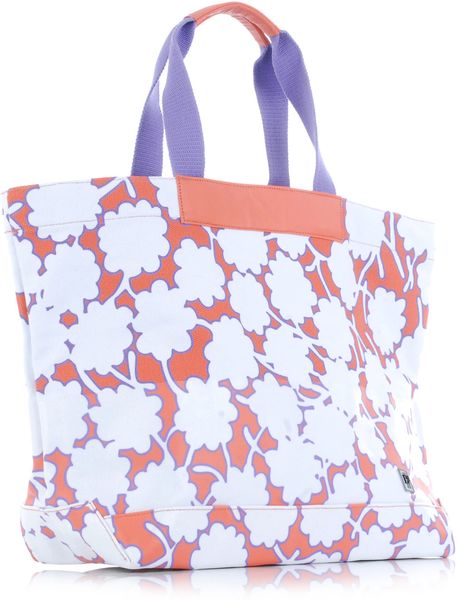 Dvf 1974 Large Beach Tote in Purple (lilac) - Lyst