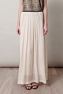 Forte Forte Silkchiffon Maxi Skirt - Lyst