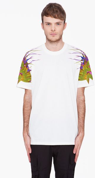 Givenchy Ivory Tone Colombian Tshirt in White for Men (ivory) - Lyst