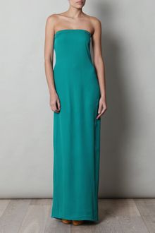 Halston Heritage Strapless Fulllength Dress - Lyst