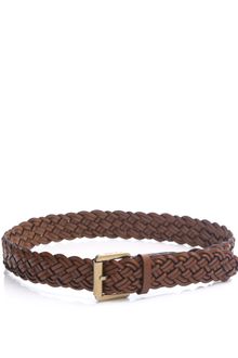 Mulberry Wide Plaited Belt - Lyst
