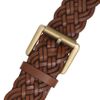 Mulberry Wide Plaited Belt in Brown - Lyst