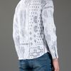 Ra-re Print Shirt in Gray for Men (white) - Lyst