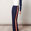 Rag & Bone Dwight Contrast Stripe Trousers in Blue (navy) - Lyst