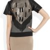 Rick Owens Paneled Leather Jacket in Black - Lyst