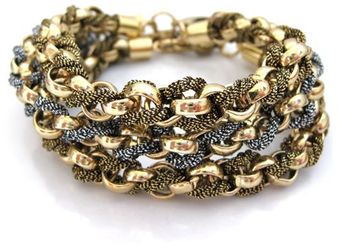 Yuen London Metallic Kumi Bracelet - Lyst