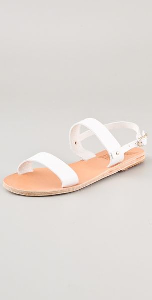 Ancient Greek Sandals Clio Flat Slide Sandals - Lyst