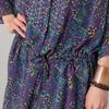 Antik Batik Tica Print Dress in Blue - Lyst