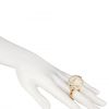 Bibi Van Der Velden Ivory Rolling Boule Ring in White - Lyst