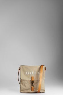 Burberry Small Cotton Crossbody Bag - Lyst