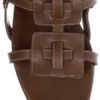 Christian Louboutin 20th Anniversary Rose Du Desert Leather Knee Sandals in Brown (rose) - Lyst