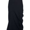 Comme Des Garçons Twisted Skirt in Black - Lyst