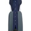 J.w. Anderson  Contrast Vest Dress in Blue (navy) - Lyst