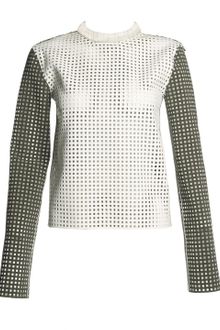 J.W. Anderson J W Anderson Womens Caged Neoprene Top - Lyst