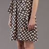 Marni Brick Ruffle Skirt in Orange - Lyst