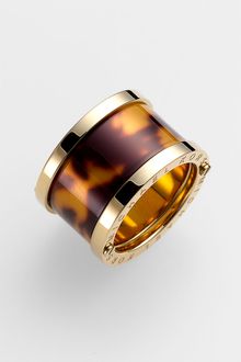 Michael by Michael Kors Sleek Exotics Barrel Ring - Lyst