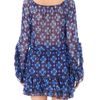 Patrizia Pepe Mini Dress in Blue (irridescent blue) - Lyst