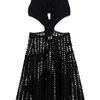 Proenza Schouler Woven Tie Front Dress in Blue - Lyst