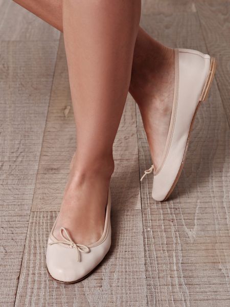 lambskin flats