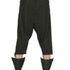 Rick Owens Cotton Jersey Cropped Trousers in Black for Men - Lyst