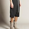Rick Owens Mens Pod Drop Crotch Shorts in Black for Men - Lyst