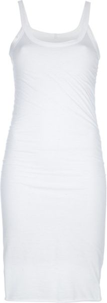 Rick Owens Lilies Tunic Top in White - Lyst