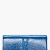 Yves Saint Laurent Chinese Blue Belle De Jour Clutch in Blue - Lyst