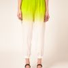 Asos Collection Asos Ombre Trouser with Elastic Cuff in Green (ivorygreen) - Lyst