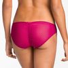 Betsey Johnson Lace Trim Mesh Bikini in Pink (candy apple) - Lyst