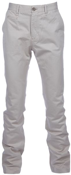 Burberry Brit Straight Leg Trouser in Beige for Men (nude) - Lyst