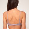 Calvin Klein  Lace Triangle Bra with Microfibre in Purple (lightcaviar) - Lyst