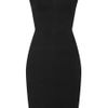 La Petite Salope Stretch Linen Blend Dress in Black - Lyst