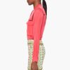 Matthew Williamson Neon Coral Silk Utility Blouse in Red (coral) - Lyst